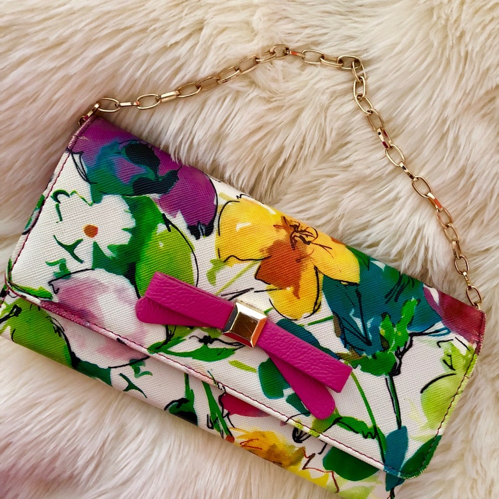 Floral wallet
